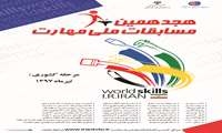 پوستر هجدهمین مسابقات ملی مهارت