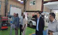 بازدید مشاور وزیر آموزش فنی و حرفه ای و رئیس مرکز ملی خودرو گینه کوناکری و هیات همراه از مرکز تخصصی خودرو ۹ دی (کوئیکا)