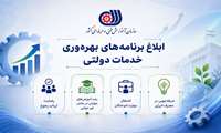ابلاغ برنامه ارتقای بهره‌وری خدمات دولتی در سازمان آموزش فنی‌و‌حرفه‌ای کشور